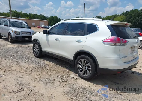 2015 Nissan Rogue Sl from USA, damaged, VIN 5N1AT2MV7FC799842